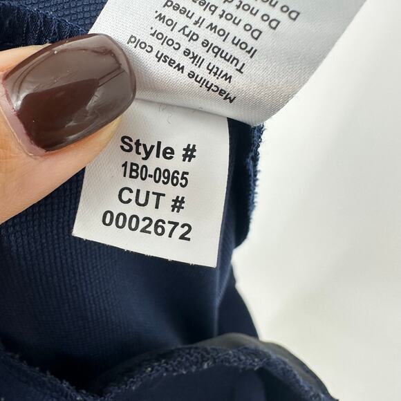 Mizzen Main Helmsman Pants Mens 36x30 Blue Performance Athletic Tapered Stretch - Picture 5 of 12